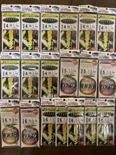 サビキ　仕掛　6号8枚5号3枚4号9枚のサムネイル