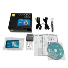 Nikon COOLPIX S3100 ブルー デジカメ 動作品