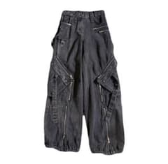 あ*ず様 【NO/FAITH STUDIOS】カーゴ デニムパンツ ブラック 正 no faith studios cargo denim 確実正規品 - メルカリ