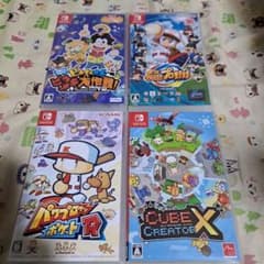 Nintendo Switchソフト4本セットのサムネイル