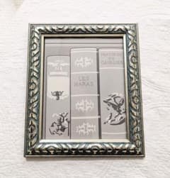 エルメス絵皿　額装　値下げ 最終値下げ】正規品エルメス 額絵 書架 壁紙 - メルカリ