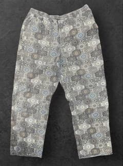 cheers マルチ柄　幾何学模様　パンツ　XLサイズ