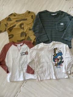 【まとめ売り】ZARA ザラ ロンTシャツ 98cm 男の子のサムネイル
