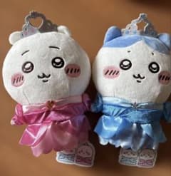 ちいかわ　ぬいぐるみ　プリンセス　誕生日　2種セットのサムネイル