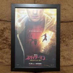 スパイダーマン② フレーム付ポスター風 額装入りポスター 映画