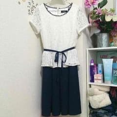 上品♡レース♡フォーマルワンピースのサムネイル