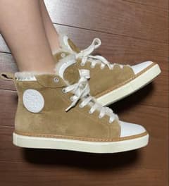 【ミッチー】HERMES スウェードハイカットスニーカー ミッチー様専用】HERMES スウェードハイカットスニーカー - メルカリ