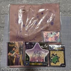 ディズニー　ハッピーくじ　ラプンツェル 5点セットのサムネイル