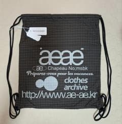aeae WEB LOGO GYM SACK ジムサック ナップサック リュック - メルカリ