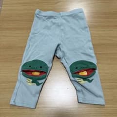 ベビー用 パンツ 蛇ヘビデザイン 膝パッチ付きのサムネイル