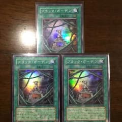 遊戯王 ブラックガーデン3枚セットのサムネイル