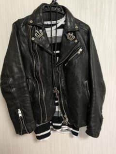 FUGA幻ダブルライダースジャケット即完売入手困難 - メルカリ