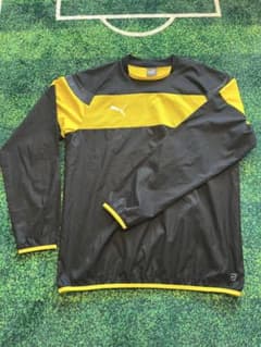 Puma 長袖ウィンドブレーカー 黒/黄のサムネイル