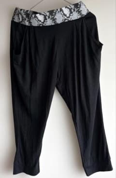 ROXY ヨガパンツ Lサイズ ブラック
