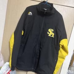 ソフトバンクホークス Majesticのジャケットとフリースブランケットのセット Majestic 福岡ソフトバンクホークス ジャケット XL - メルカリ