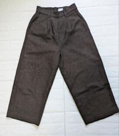 URBAN RESEARCH DOORS Wide Pants, Brown, Size 36 (S)