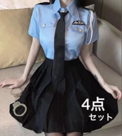 警察 コスプレ衣装 4点セットのサムネイル
