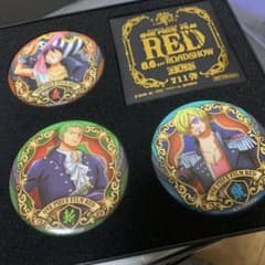 ONE PIECE film RED 前売り特典 缶バッジのサムネイル