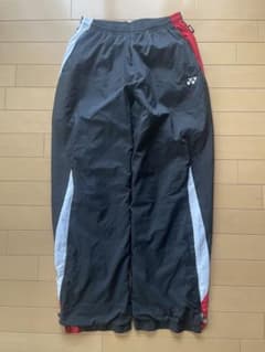 YONEX ヨネックス ウィンドブレーカー　パンツ　ズボン　Mサイズ 黒白赤