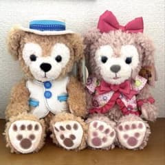 タグ付】ダッフィー シェリーメイ ぬいぐるみTDS 2014スプリングボヤッ