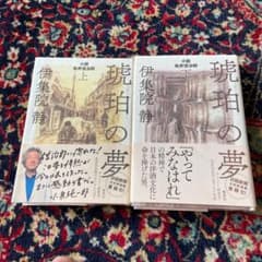 琥珀の夢 上下　セット小説 鳥井信治郎のサムネイル