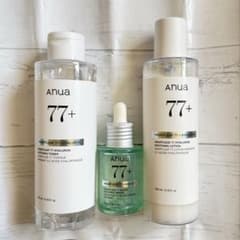 Anua 77+ 化粧水・美容液・乳液3点セット