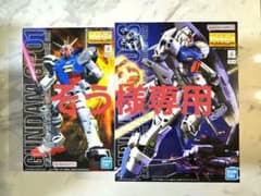 新品未組立 MG ガンダム 試作1号機 ゼフィランサス 試作3号機