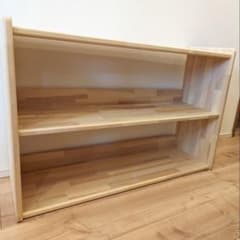 ほとく絵本棚　木製棚　✨　木製ハンドメイド　モンテッソーリ　リビングボード 絵本棚 木製棚 ✨ 木製ハンドメイド リビングボード モンテッソーリ