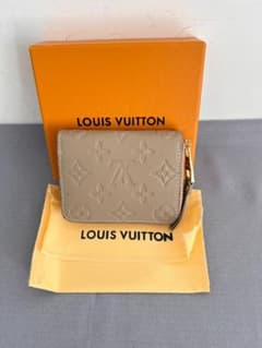 【極美品】ルイ・ヴィトン ジッピーケース ミニ財布 ベージュ 極美品】ルイ・ヴィトン ジッピーコインケース ミニ財布 ベージュ