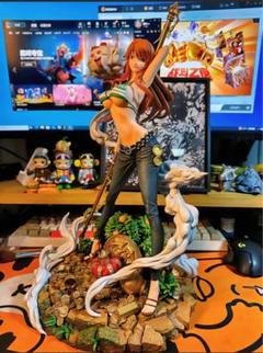 ワンピース　ナミ　王座　ガレージキット　フィギュア ワンピース POP ナミ フィギュア ガレージキット - メルカリ