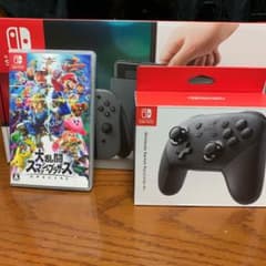 Nintendo Switch スマブラ　プロコン　保証付のサムネイル