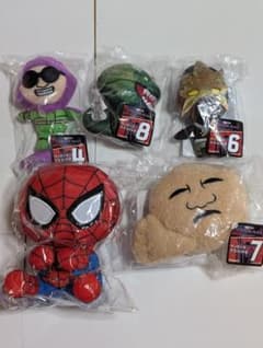スパイダーマン ぴたぬい コトブキヤ Happyくじ ヴィランズマスコット4