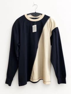 【タグ付き未使用】SHIPS バイカラー ロングスリーブ Tシャツ ロンTのサムネイル