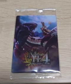 몬스터 헌터 20th Anniversary 카드 웨이퍼 MH4