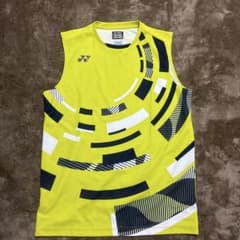 YONEX ノースリーブシャツ JP O イエローのサムネイル