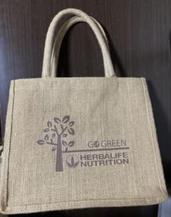 HERBALIFE NUTRITION ジュート トートバッグのサムネイル