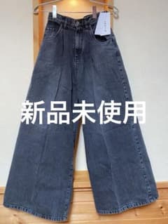 ハイウエストワイドデニムパンツのサムネイル
