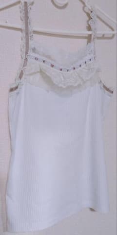 axes femme キャミソール 白のサムネイル