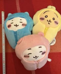 ちいかわ 寝袋ぬいぐるみ 3個セットのサムネイル