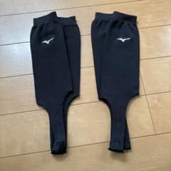 ミズノ野球黒ストッキング　ジュニア用2セットのサムネイル