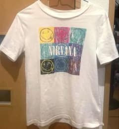 NIRVANA ニルヴァーナ 半袖 Tシャツ ホワイトのサムネイル