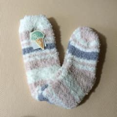 新品 ジェラートピケモコモコ靴下のサムネイル
