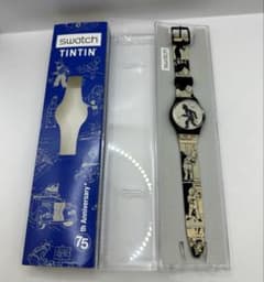 新品未使用　swatch スウォッチ　タンタンの冒険　75周年 新品未使用 swatch スウォッチ タンタンの冒険 75周年 - メルカリ