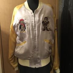 フェローズ　南極 ペンギン 刺繍 スカジャン