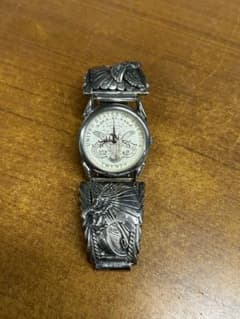 TINO USA インディアン ジュエリーウォッチ 腕時計 イーグル シルバー