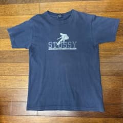 old stussy tシャツ 90s 紺タグ ネイビー M - メルカリ