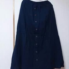 ☆美品☆紺色のロングスカートのサムネイル