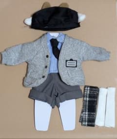 1/6アウトフィット ひつじ帽子スクールセット ドール服 幼SD TinyFoxのサムネイル