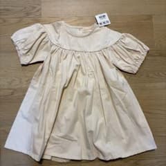 aimohokids ベージュ 半袖ワンピースのサムネイル