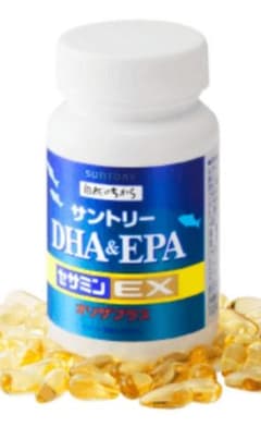 DHA EPA セサミン EX 健康 サプリ サントリーのサムネイル